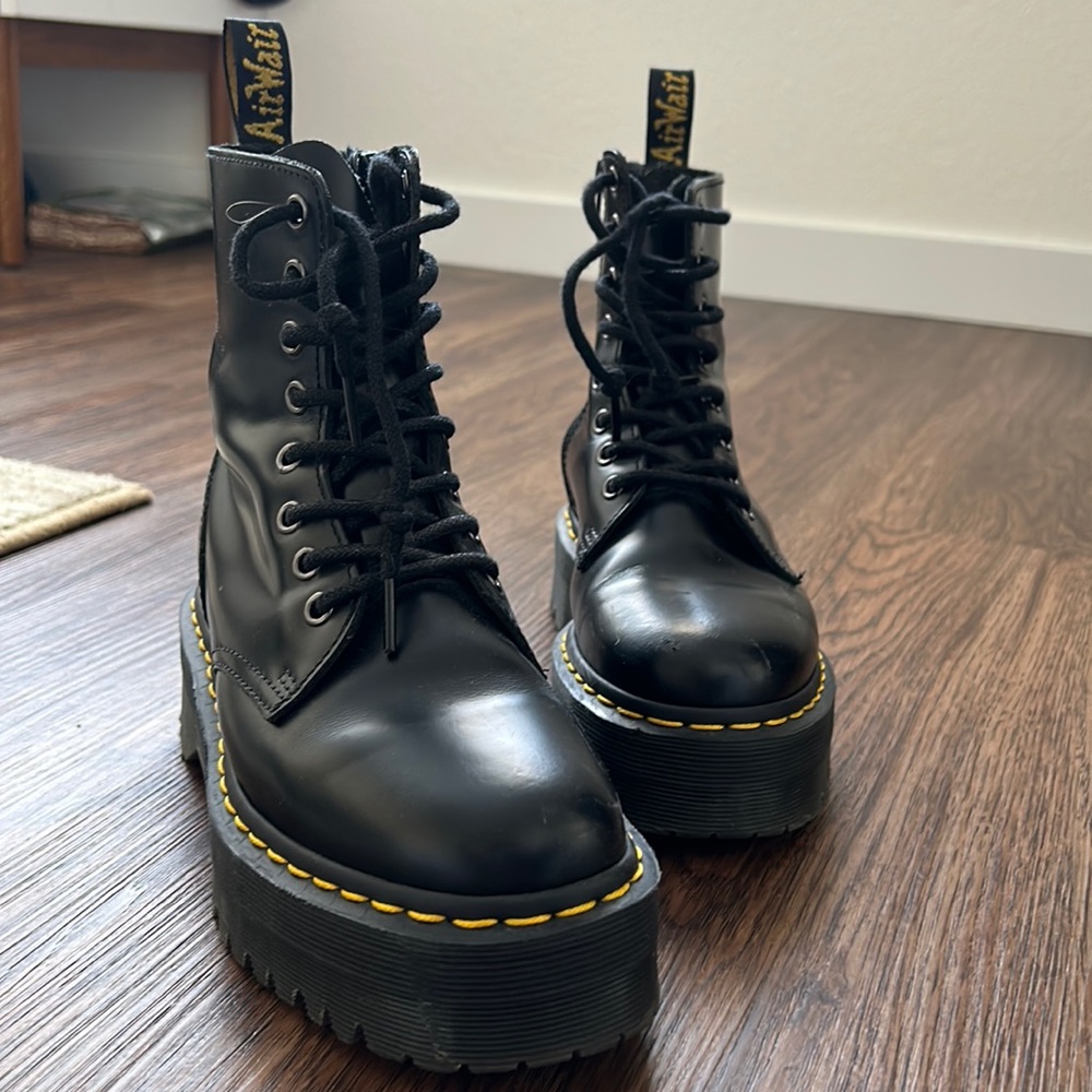 Dr. Marten platform boots